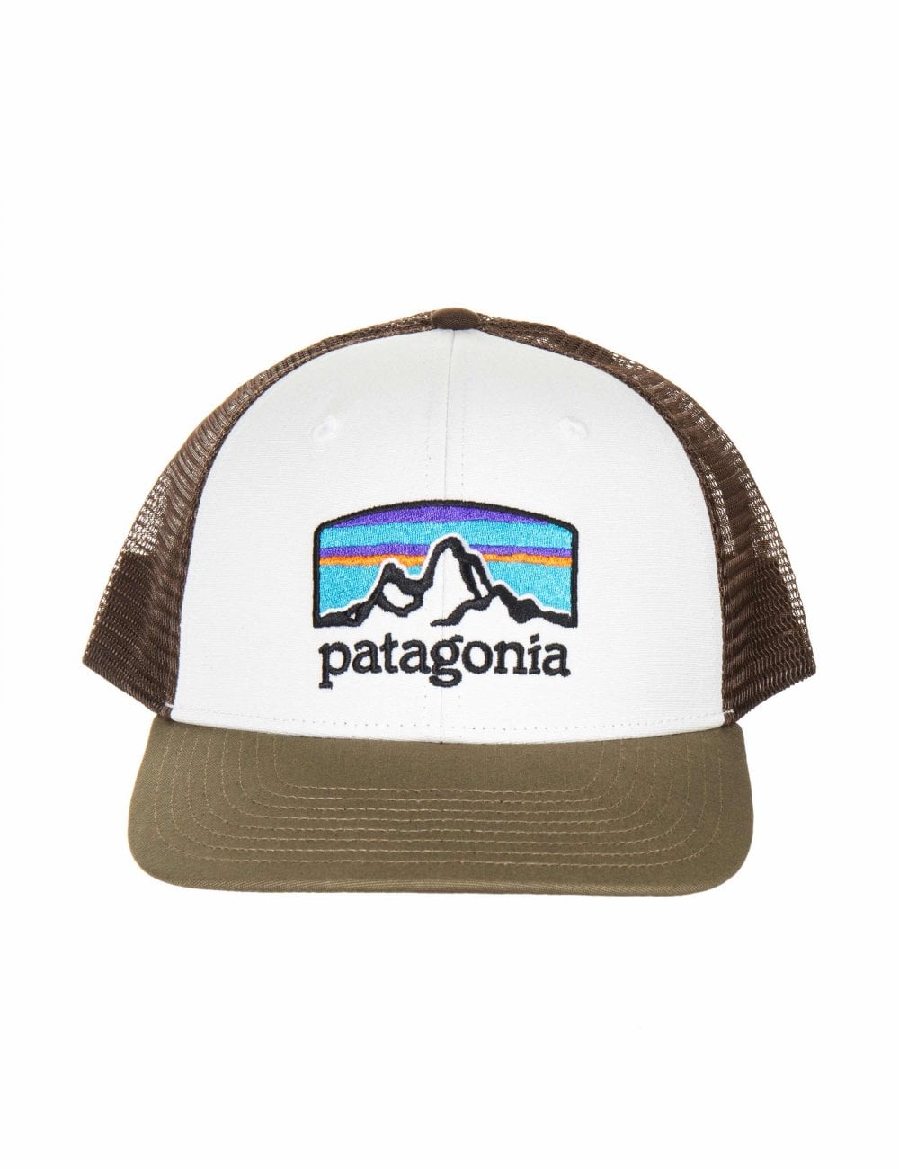 Achat Casquette Patagonia Fitz Roy Horizons Trucker Hat White 2020