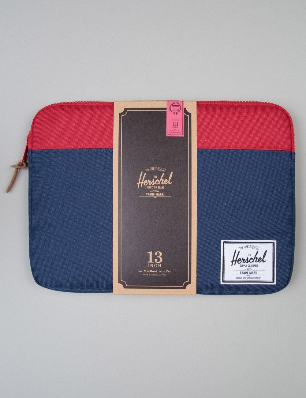 Herschel Supply Co Macbook Sleeve 13 - Navy/Red - Accessories