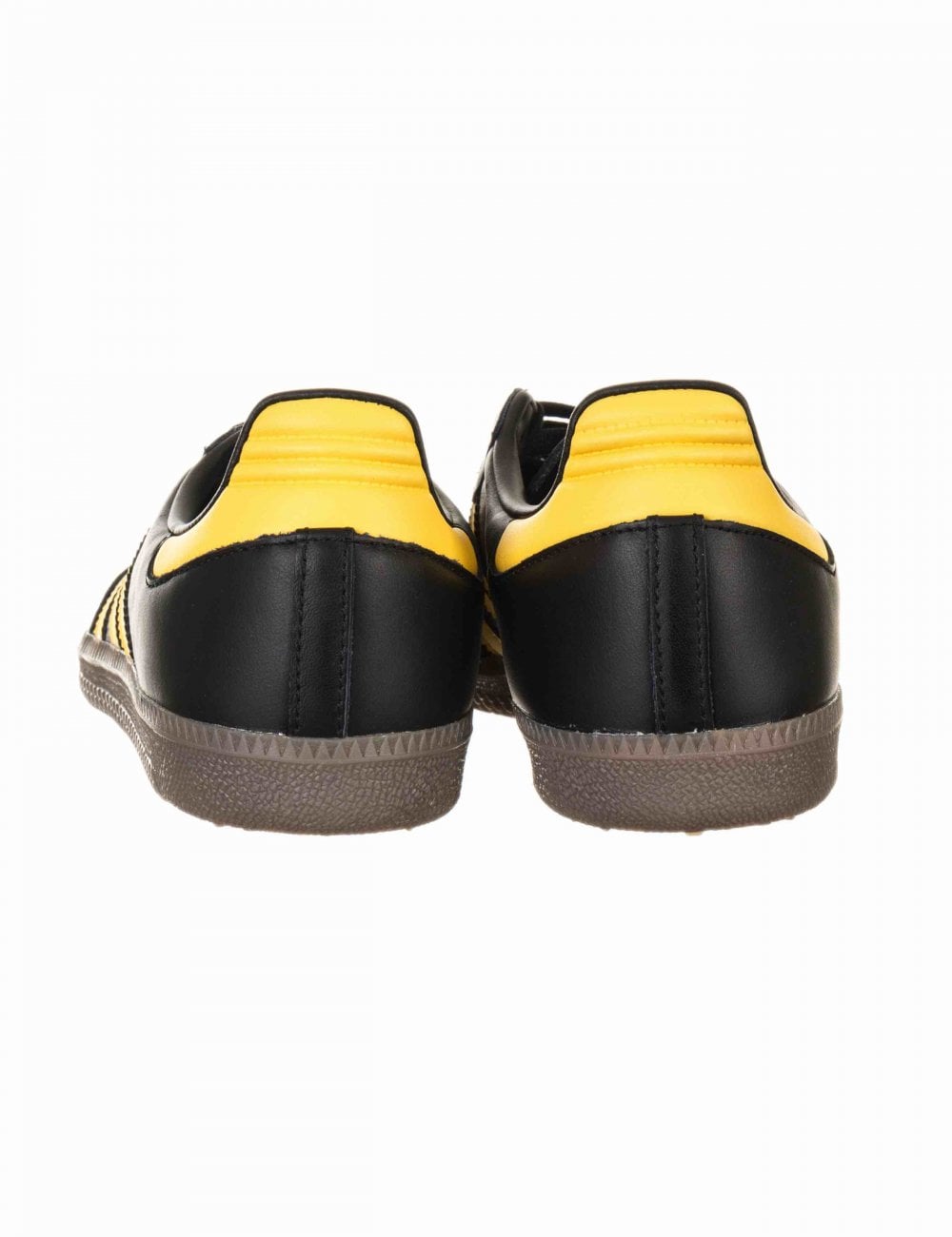 Adidas samba og trainers cheap black/yellow